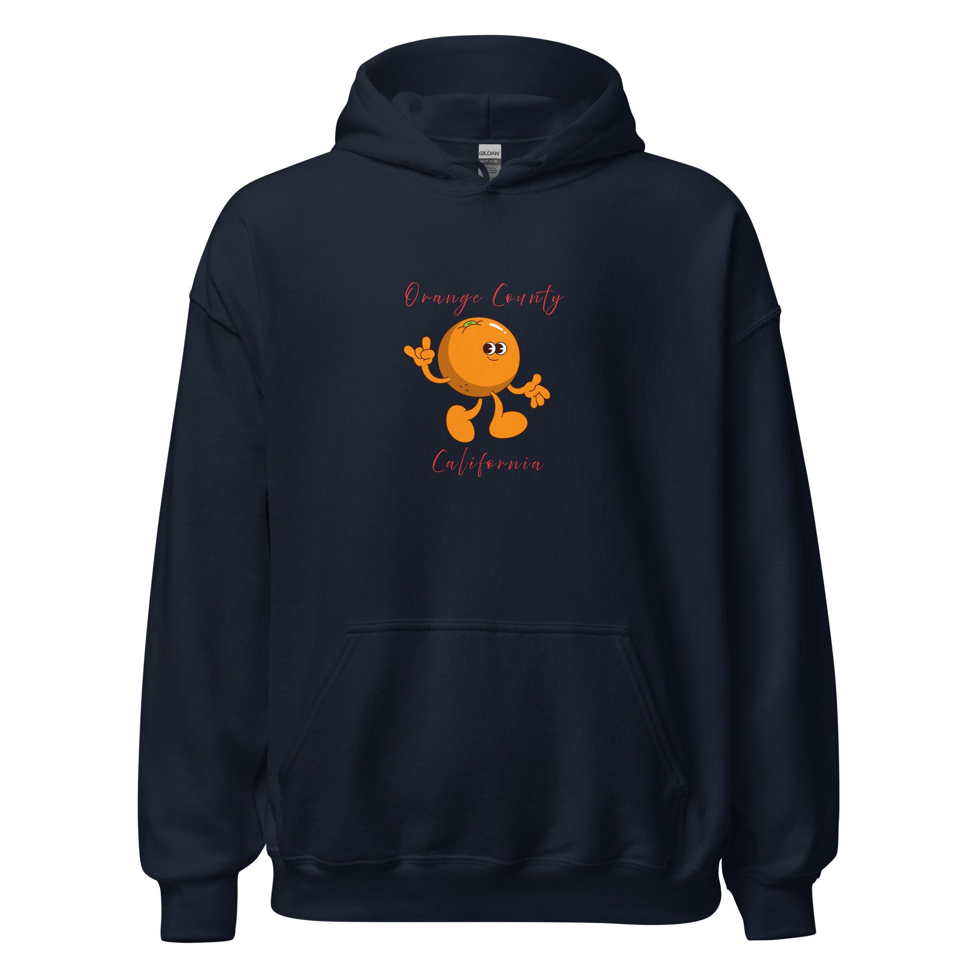 Women Orange County Hoodie image 2