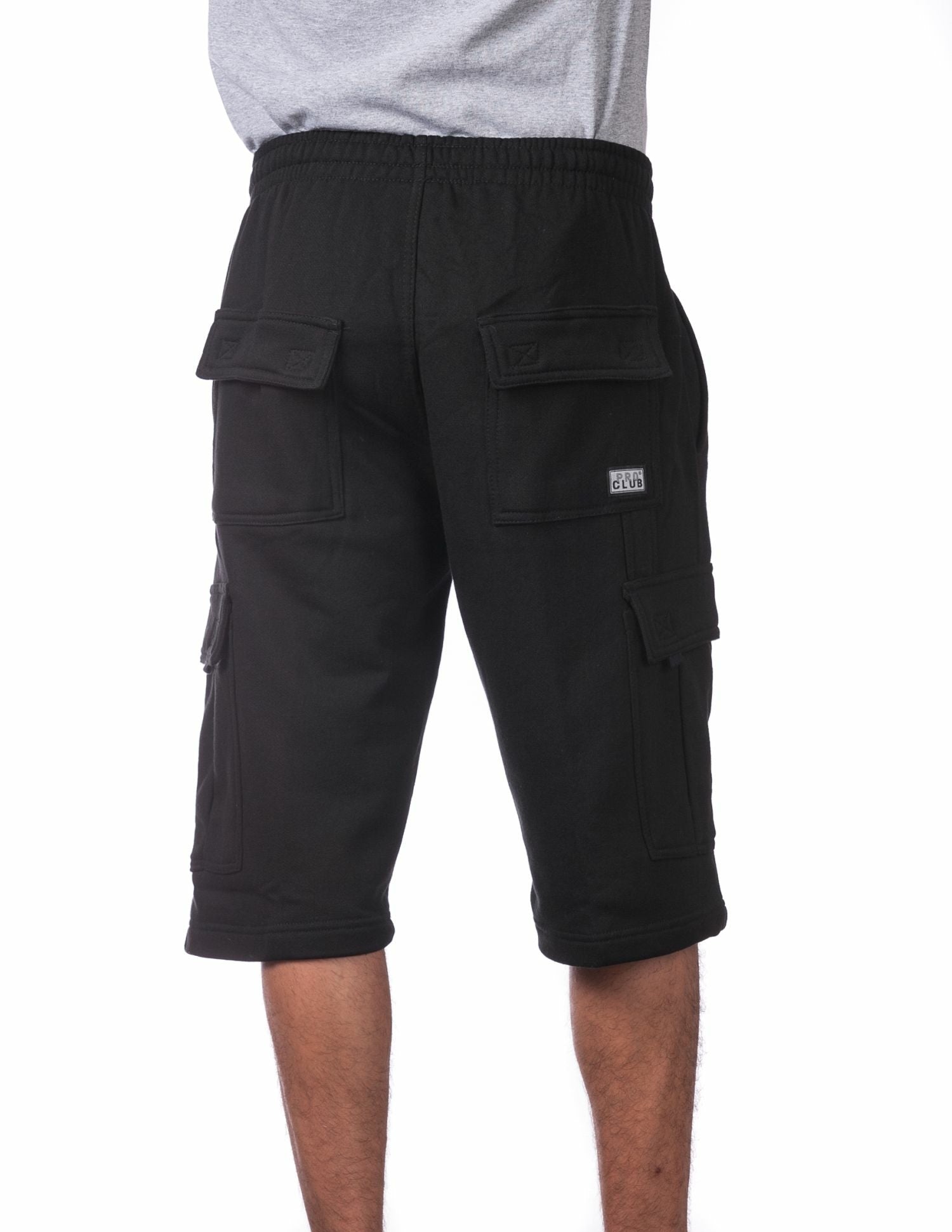Pro Club Men's Fleece Cargo Shorts image 4