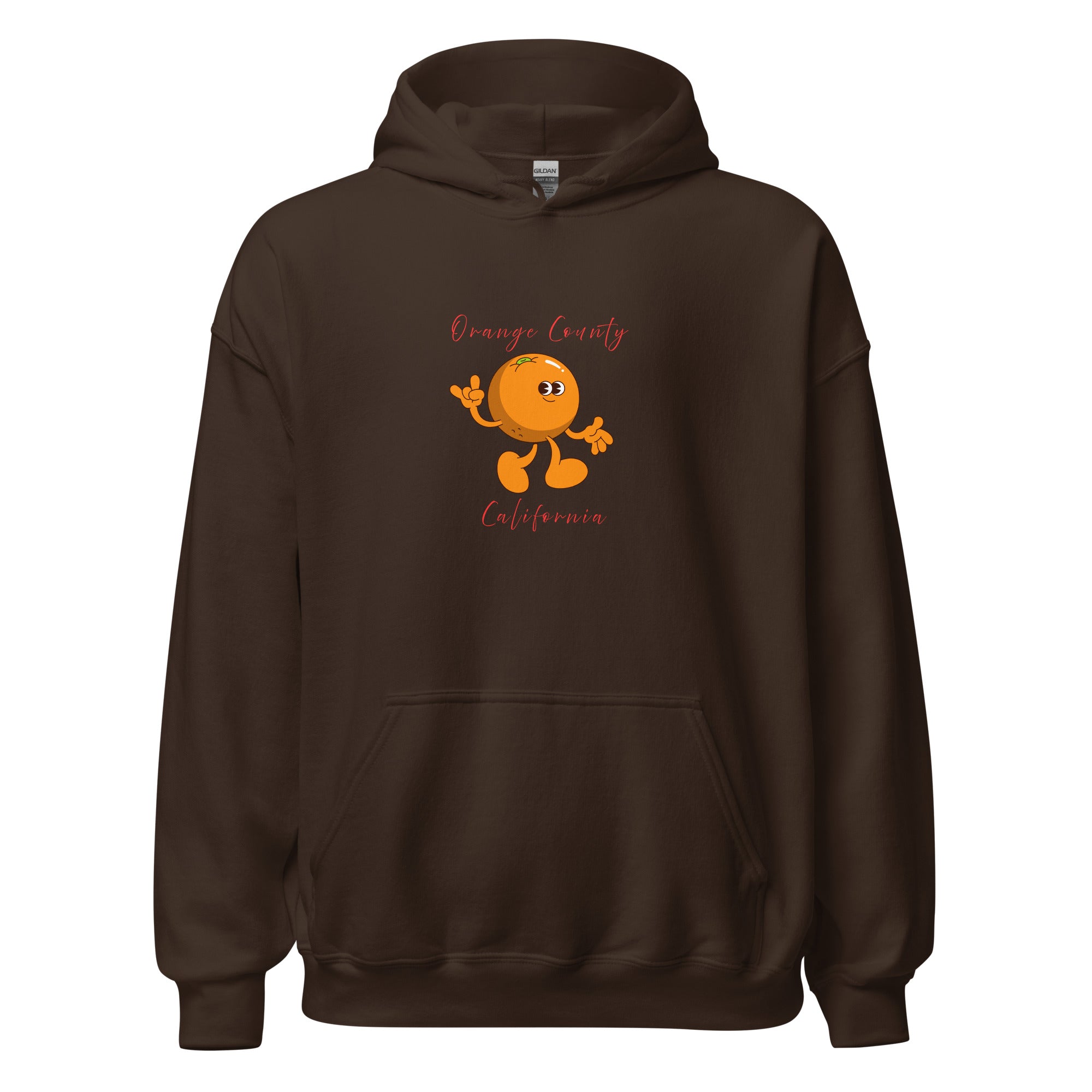 Women Orange County Hoodie image 6