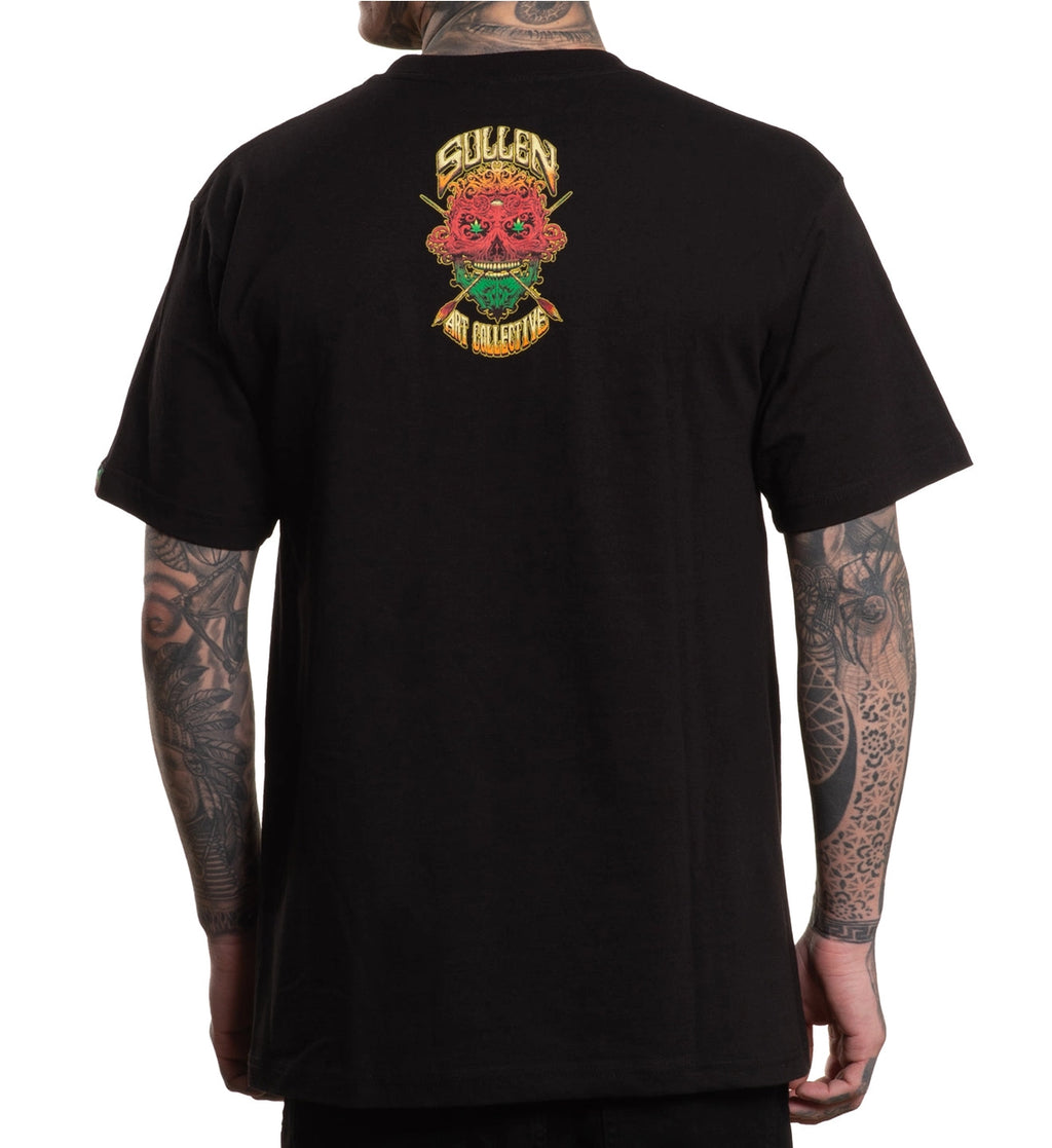 Sullen T Shirt RASTA BADGE image 2