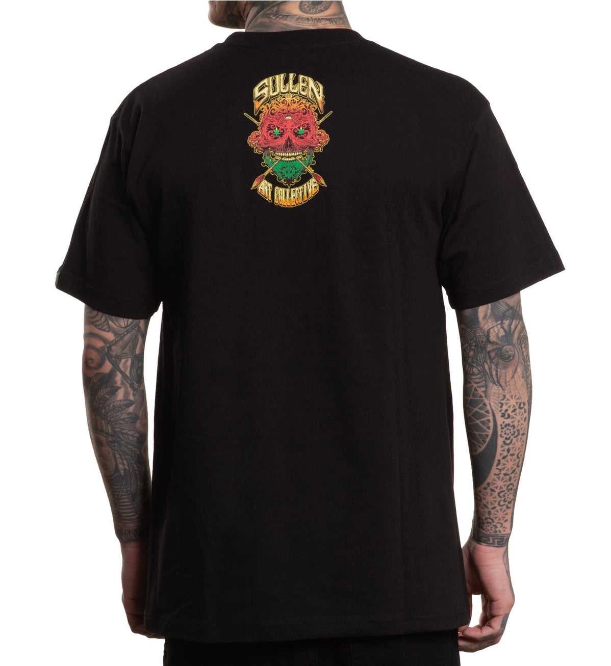 Sullen T Shirt RASTA BADGE image 2