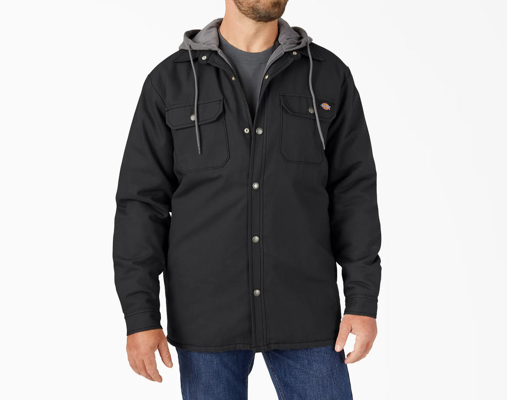 Dickies Water Repellent Duck Hooded Shirt Jacket image 4