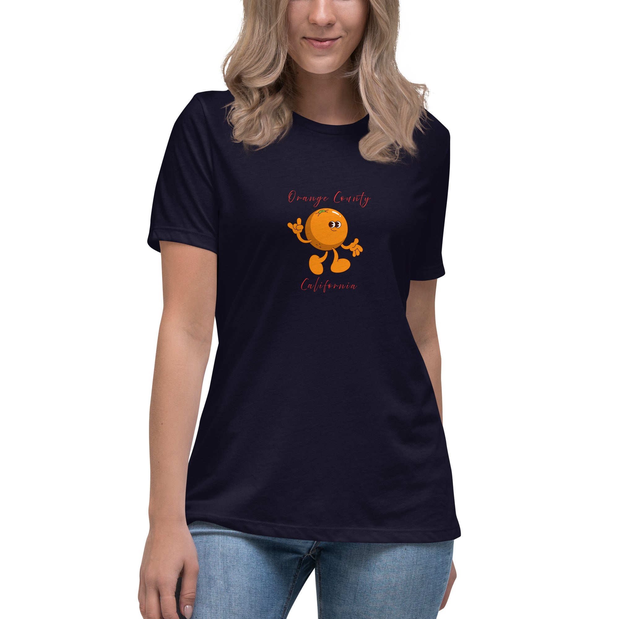 Women's Relaxed Orange County T-Shirt image 2