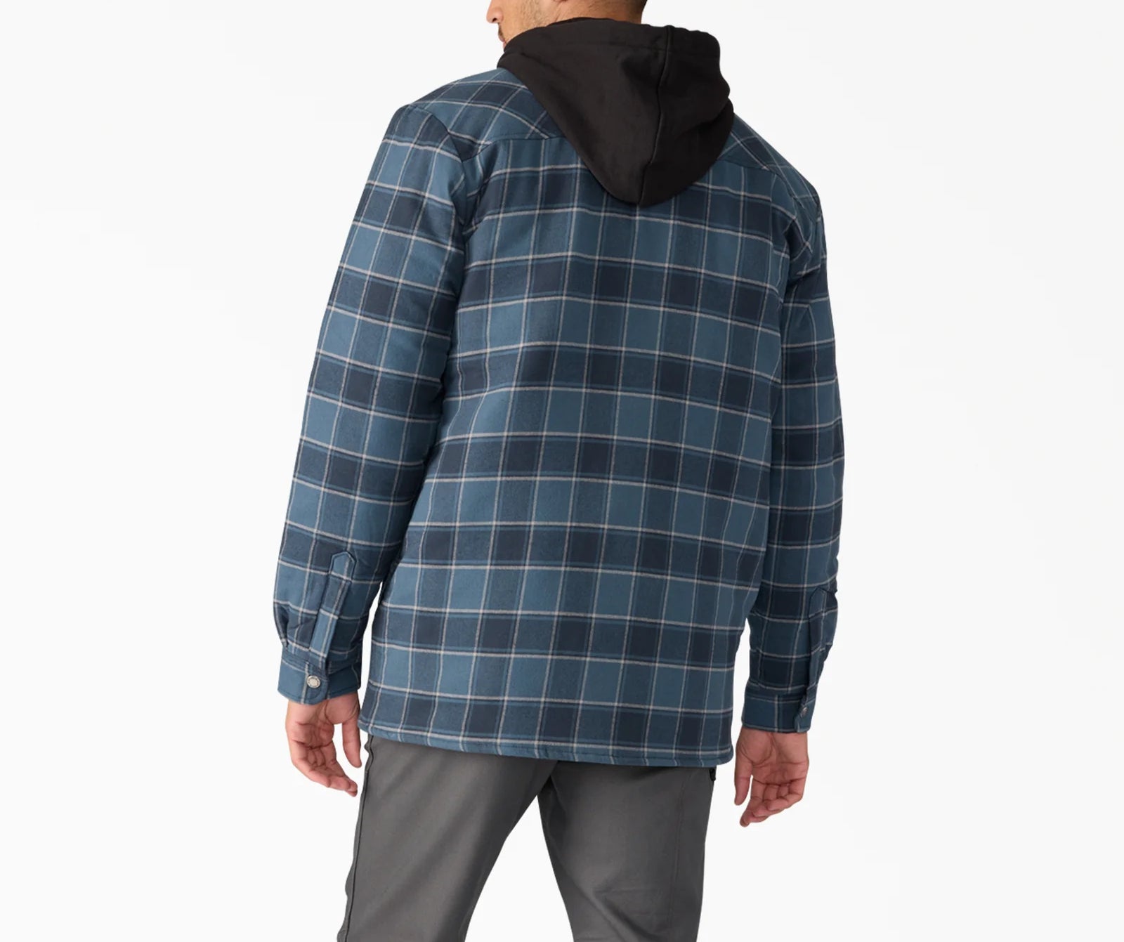 Dickies Water Repellent Flannel Hooded Shirt Jacket image 9