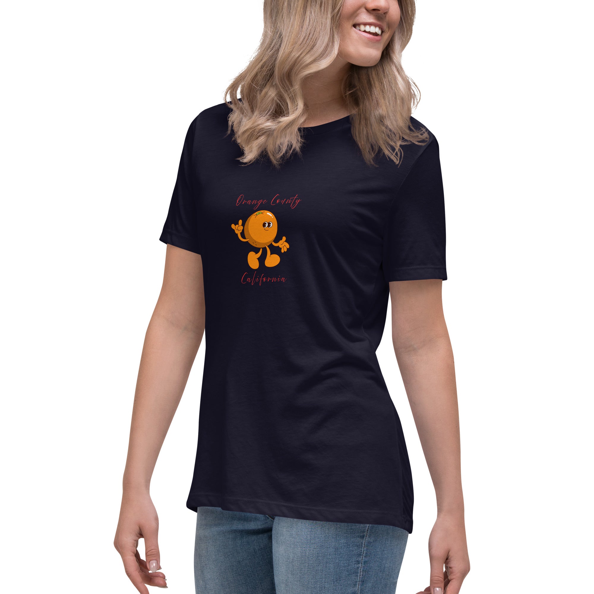 Women's Relaxed Orange County T-Shirt image 4