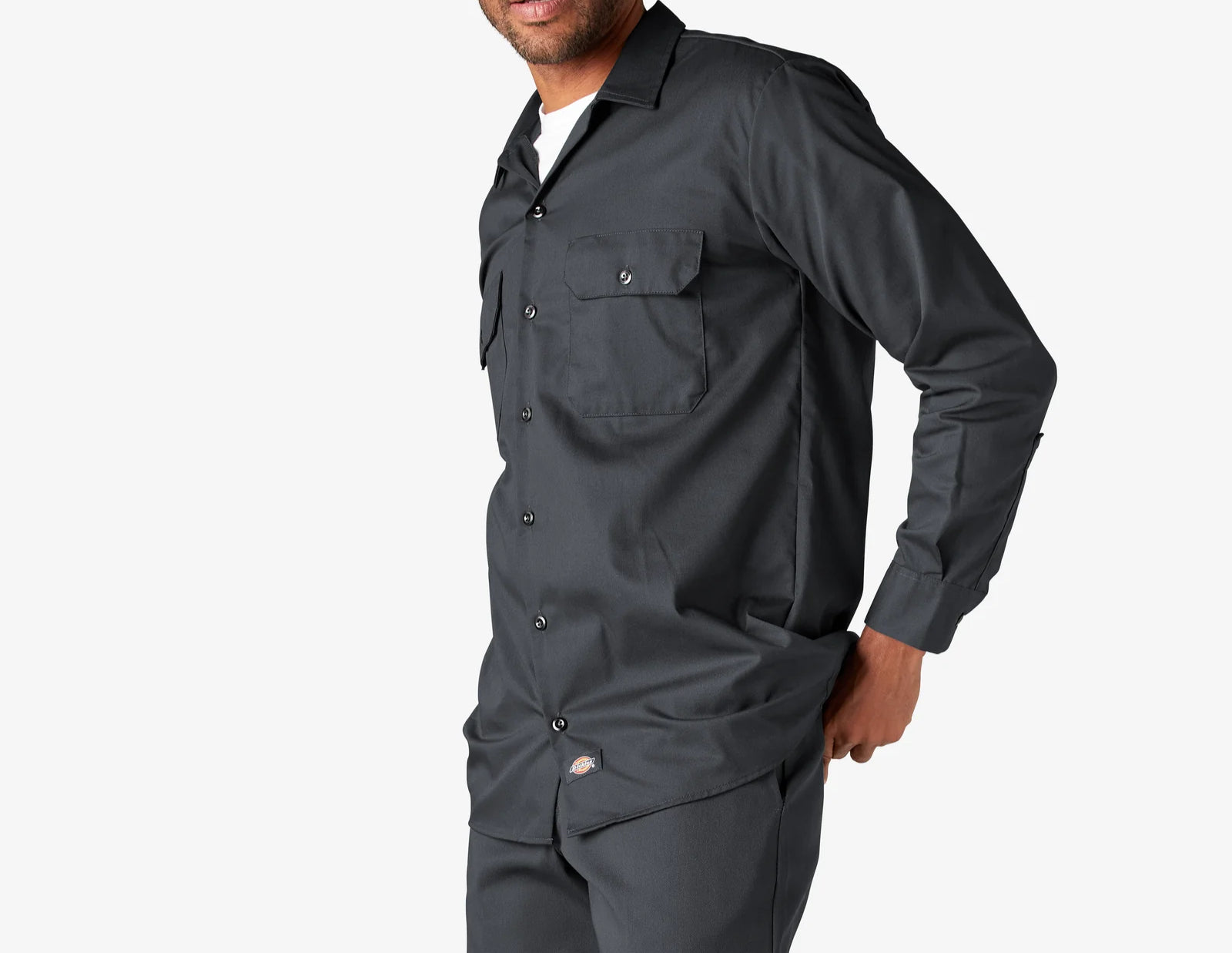 Dickies Men Long Sleeve Work Shirt image 1