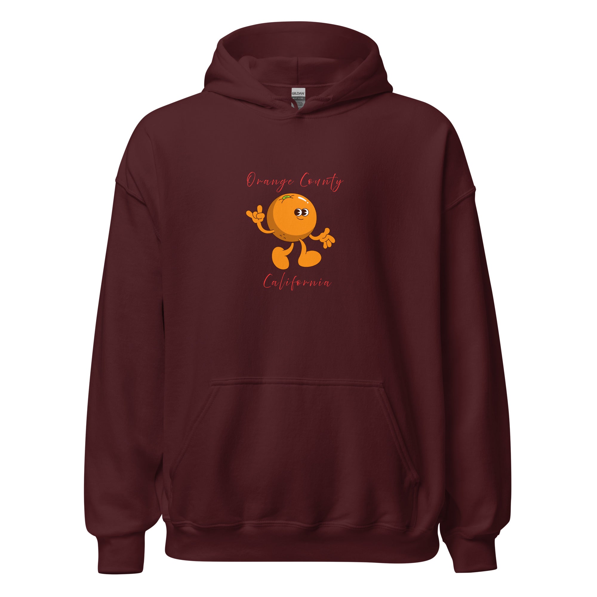 Women Orange County Hoodie image 4