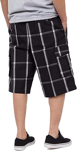 Shaka Wear Plaid Cargo Shorts image 3