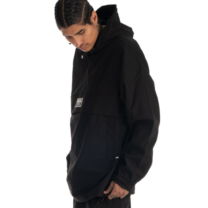 Pro Club Men's Nylon Hooded Pullover Anorak Jacket image 2