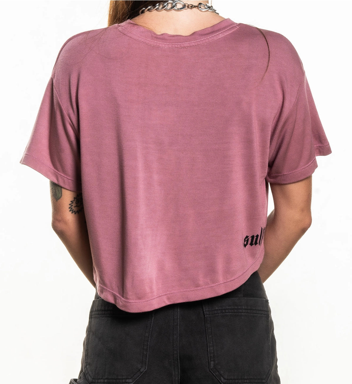 Sullen Women Crop Tees Infierno image 2