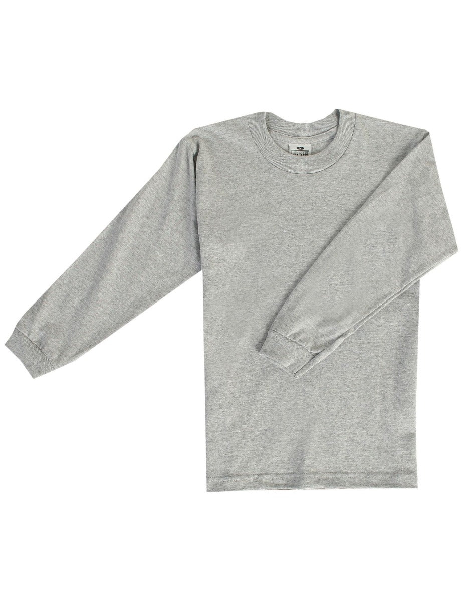 Pro Club Youth Long Sleeve Crew Neck Tee image 2
