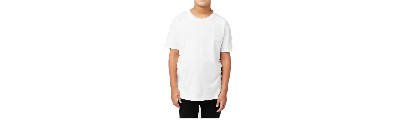 Cotton Heritage Youth Short Sleeve image 1