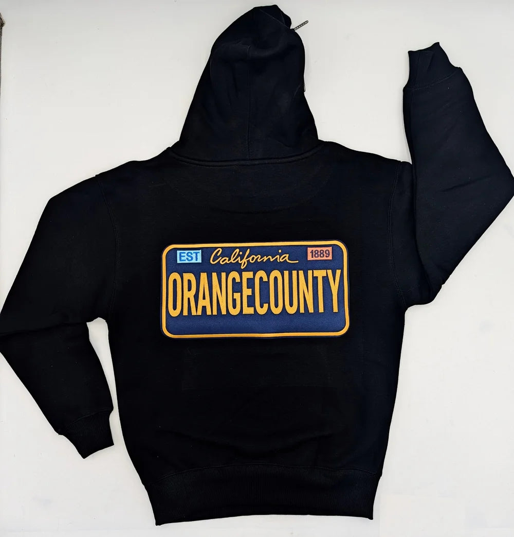 Charlie's Tattoo Plated Orange County Hoodies image 0