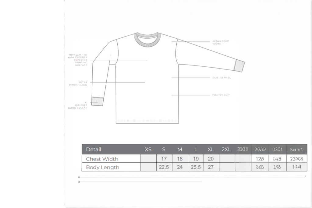 Cotton Heritage Youth Long Sleeves image 1