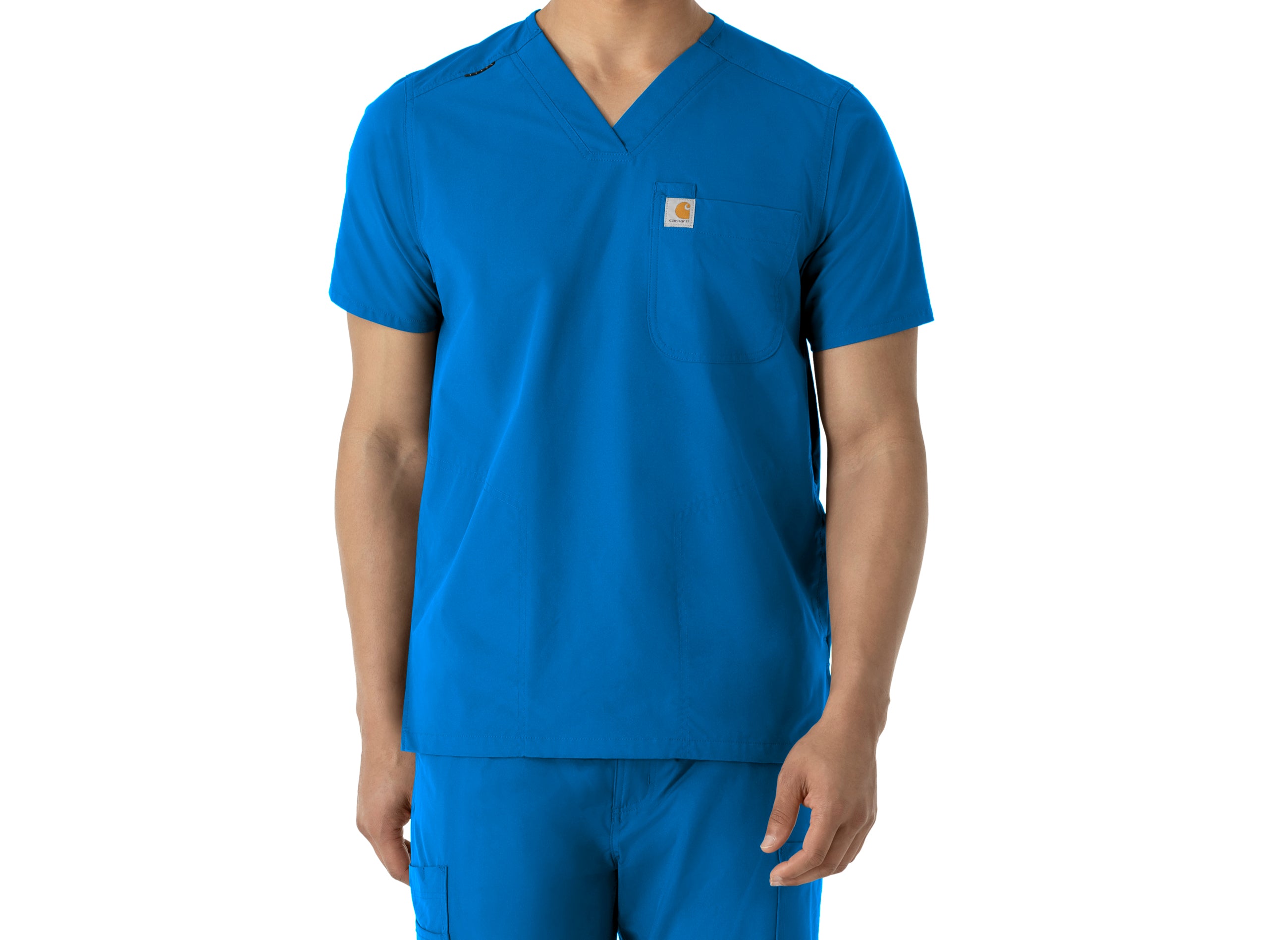 Carhartt Men's V-Neck Shirttail Scrub Top image 6