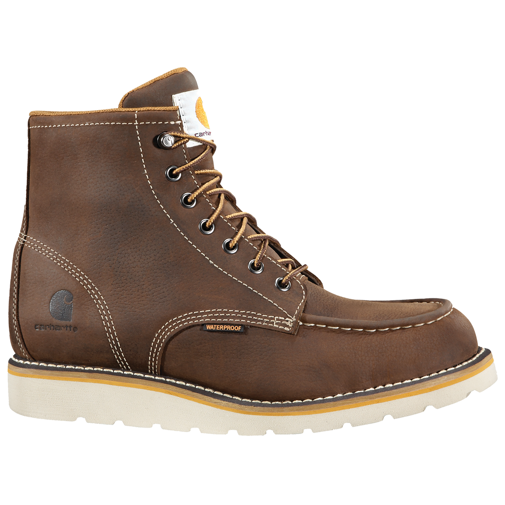 CARHARTT 6" Waterproof Moc Toe Wedge Boot