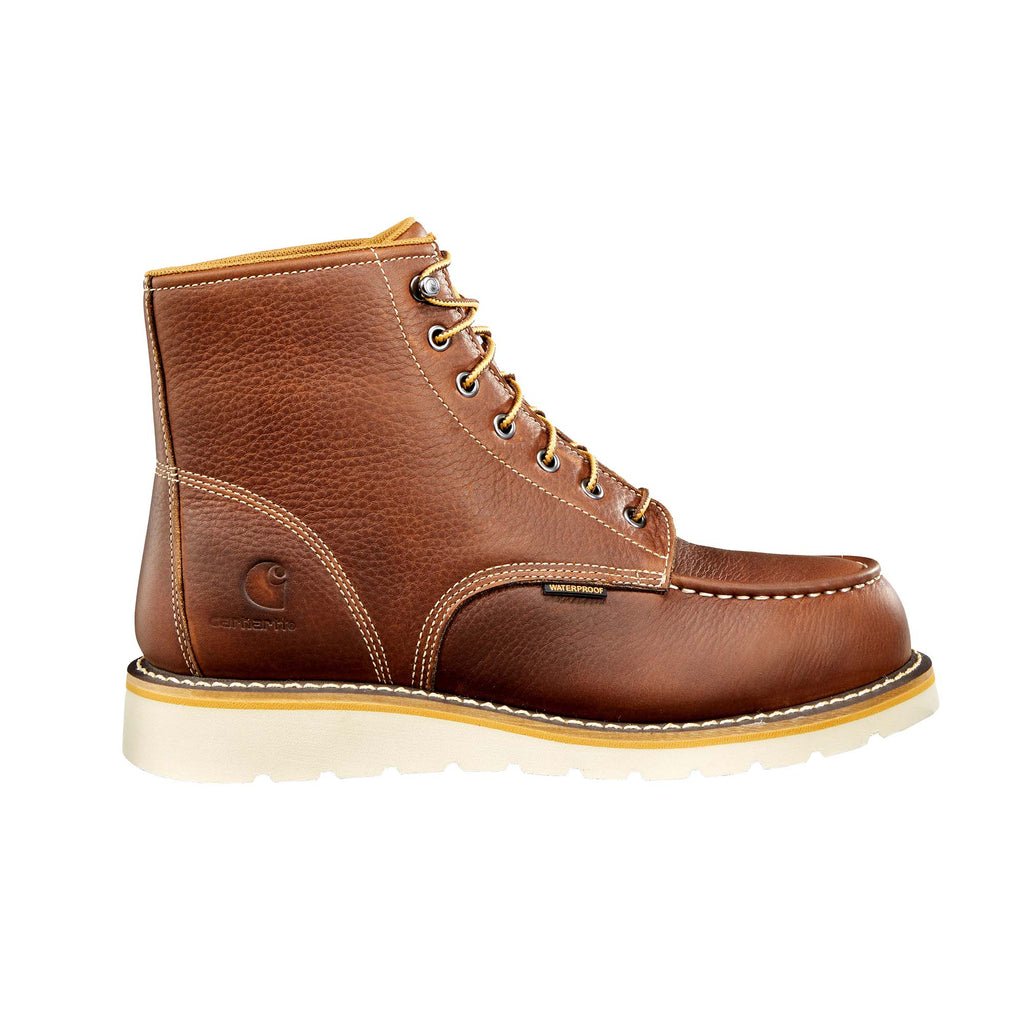 CARHARTT 6" Waterproof Moc Toe Wedge Boot