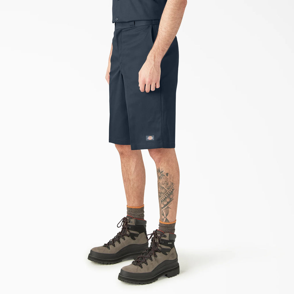 Dickies Loose Fit Flat Front Work Shorts, 13"