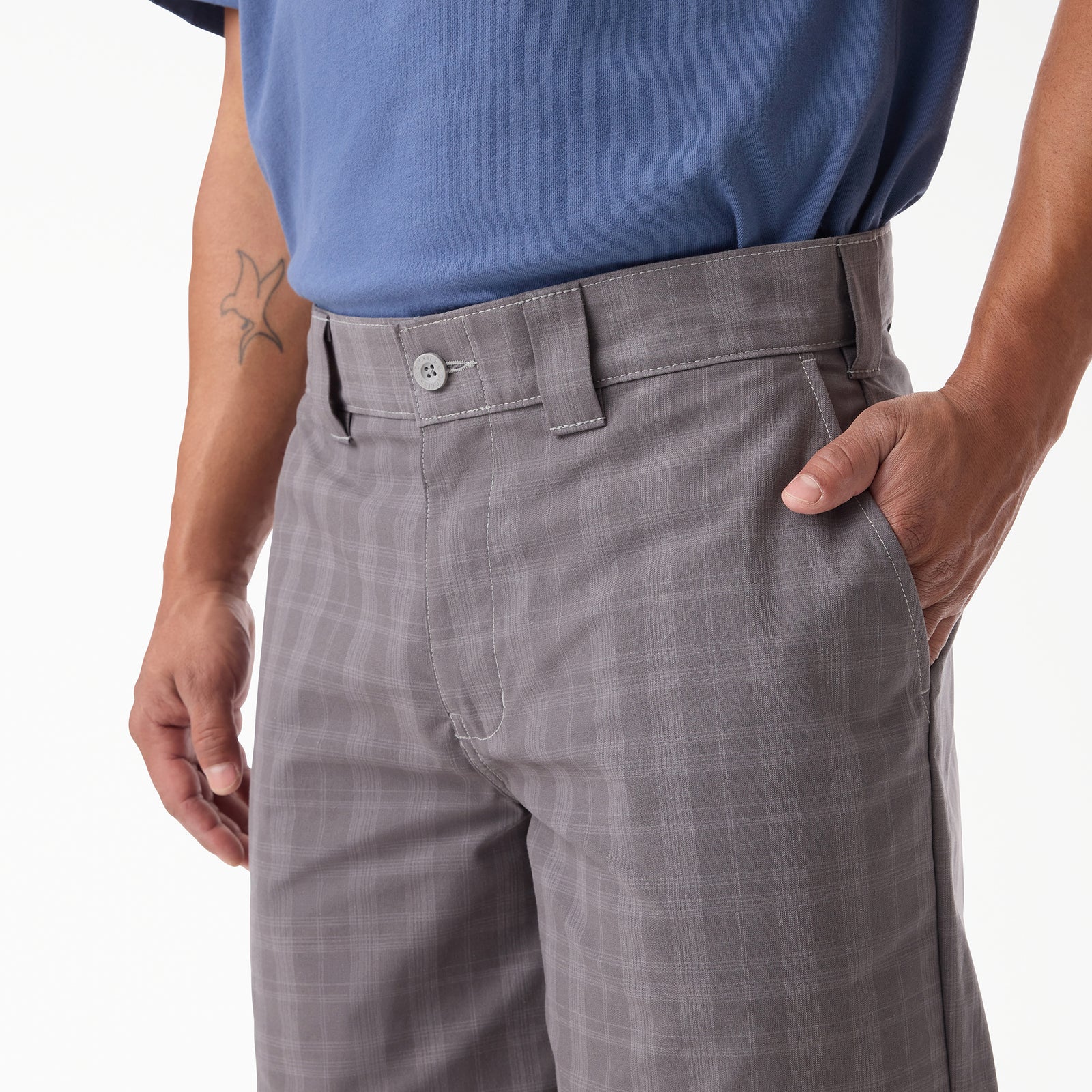 Dickies Plaid Work Shorts, 11"