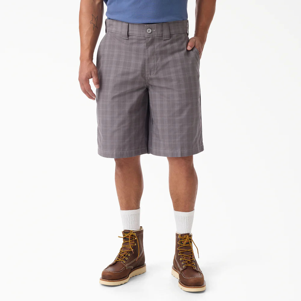 Dickies Plaid Work Shorts, 11"