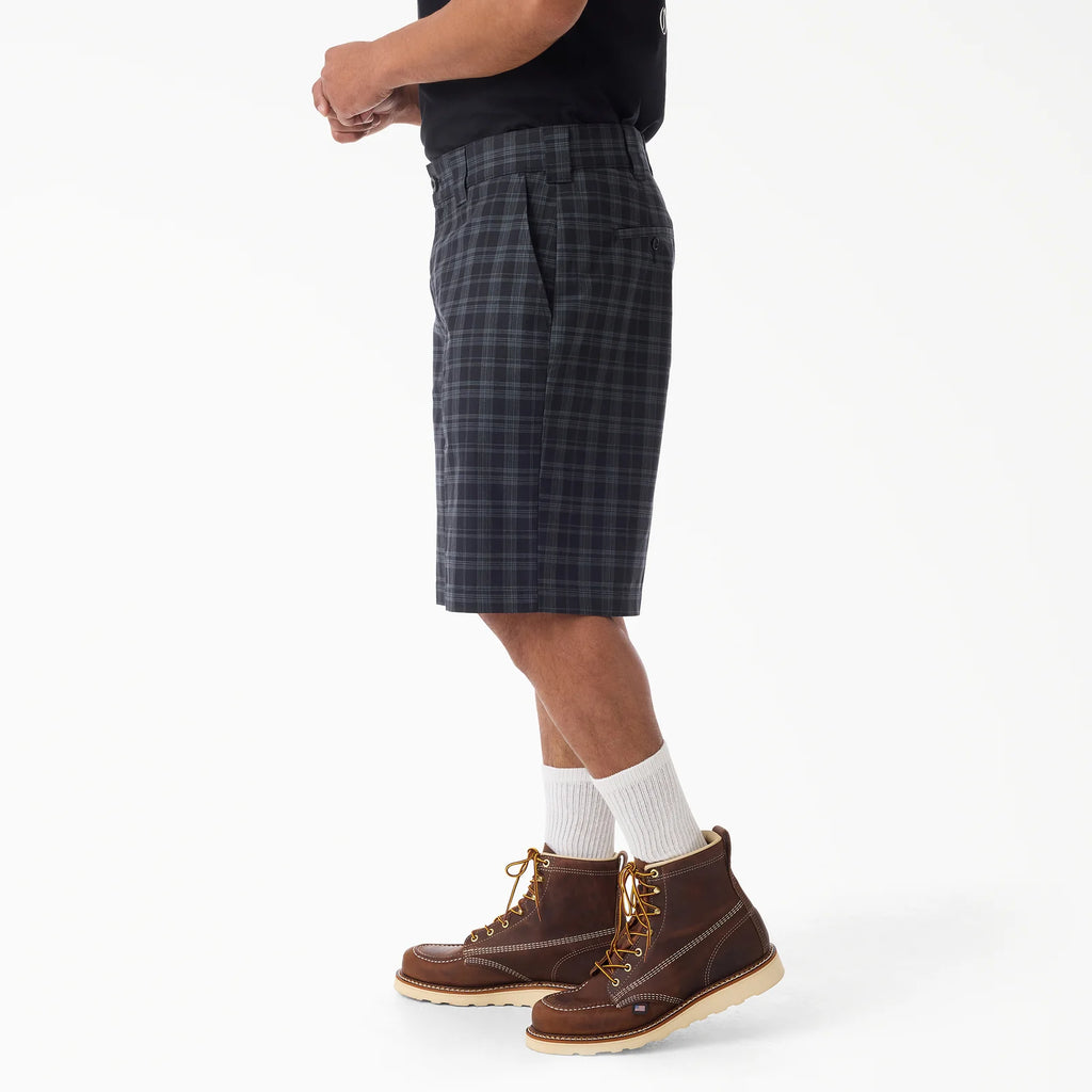 Dickies Plaid Work Shorts, 11"