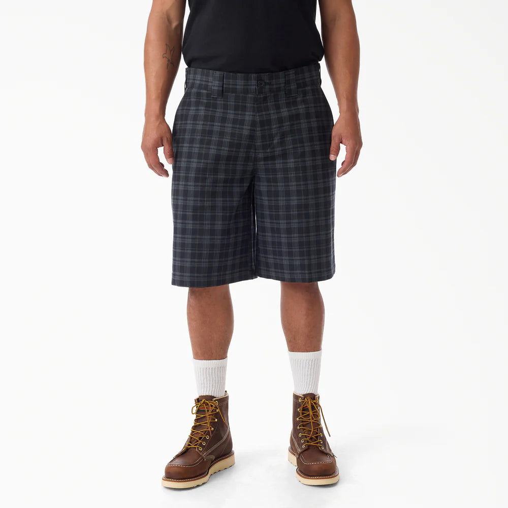 Dickies Plaid Work Shorts, 11"