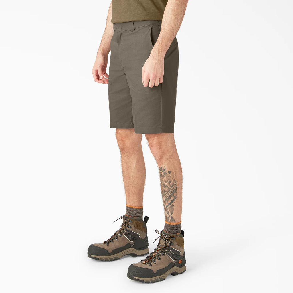Dickies FLEX Relaxed Fit Work Shorts, 11"