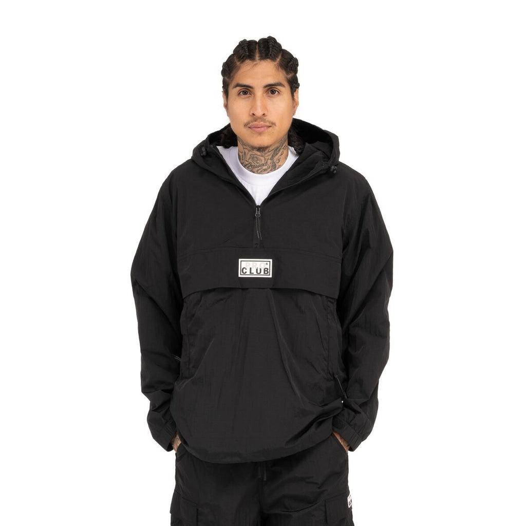 Pro Club Comfort Metallic Nylon Quarter Zip Anorak