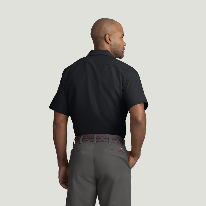 REDKAP Men's Short Sleeve Industrial Work Shirt