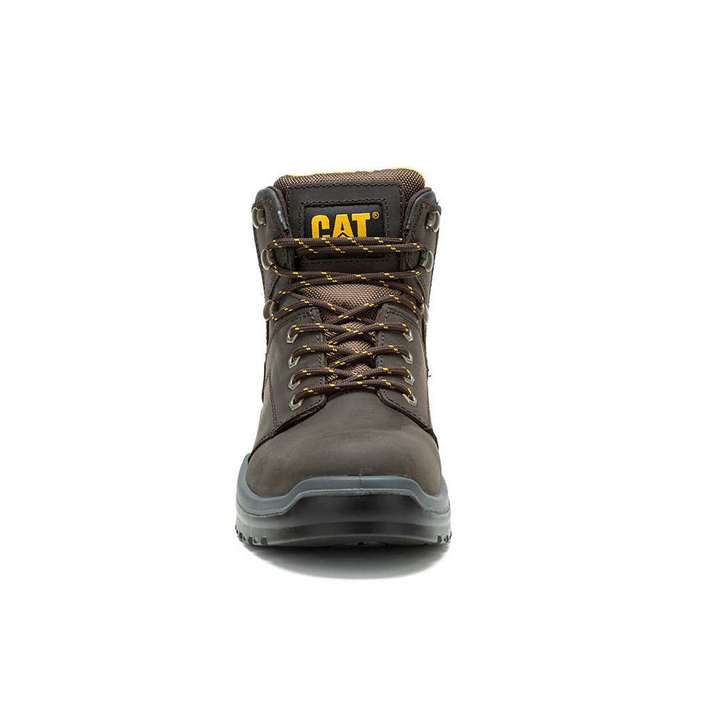 CATERPILLAR MEN'S STRIVER "STEELTOE" WORK BOOTS (BROWN)