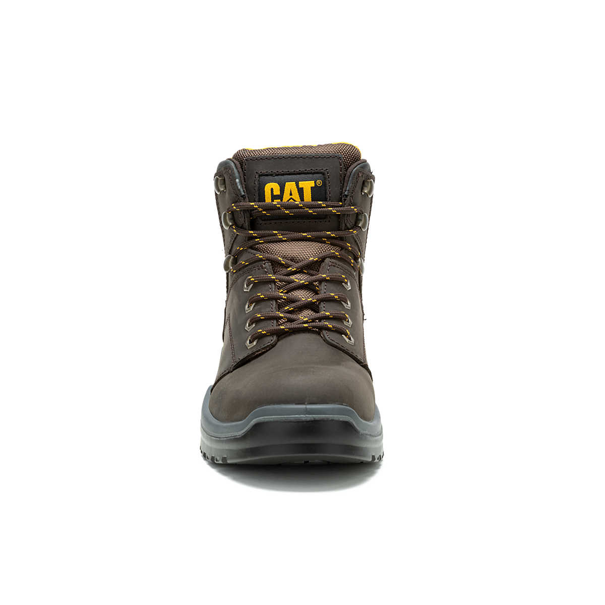 CATERPILLAR MEN'S STRIVER "STEELTOE" WORK BOOTS (BROWN)