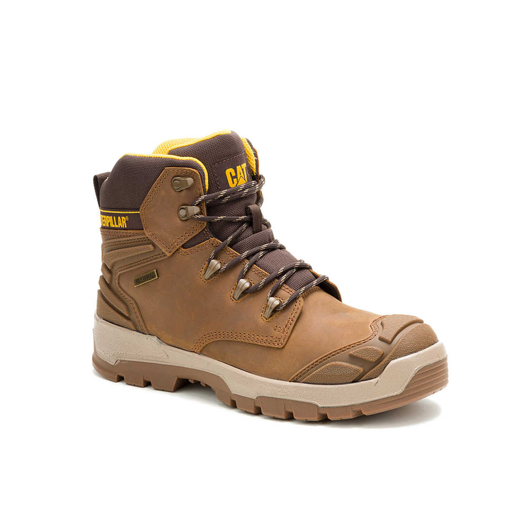 CATERPILLAR MEN'S/WP STRIVER XL "STEELTOE" WORK BOOTS (PYRAMID)