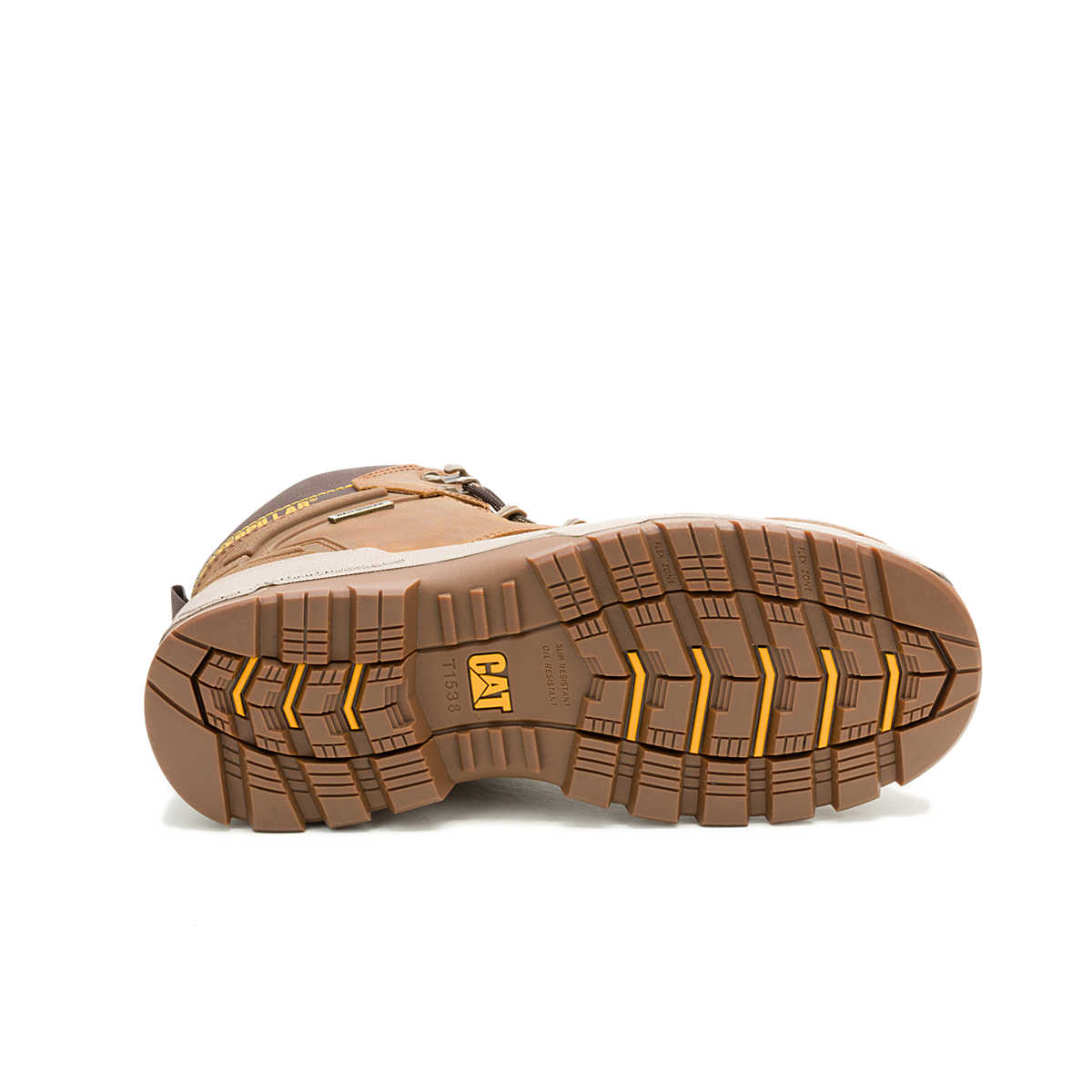 CATERPILLAR MEN'S/WP STRIVER XL "STEELTOE" WORK BOOTS (PYRAMID)