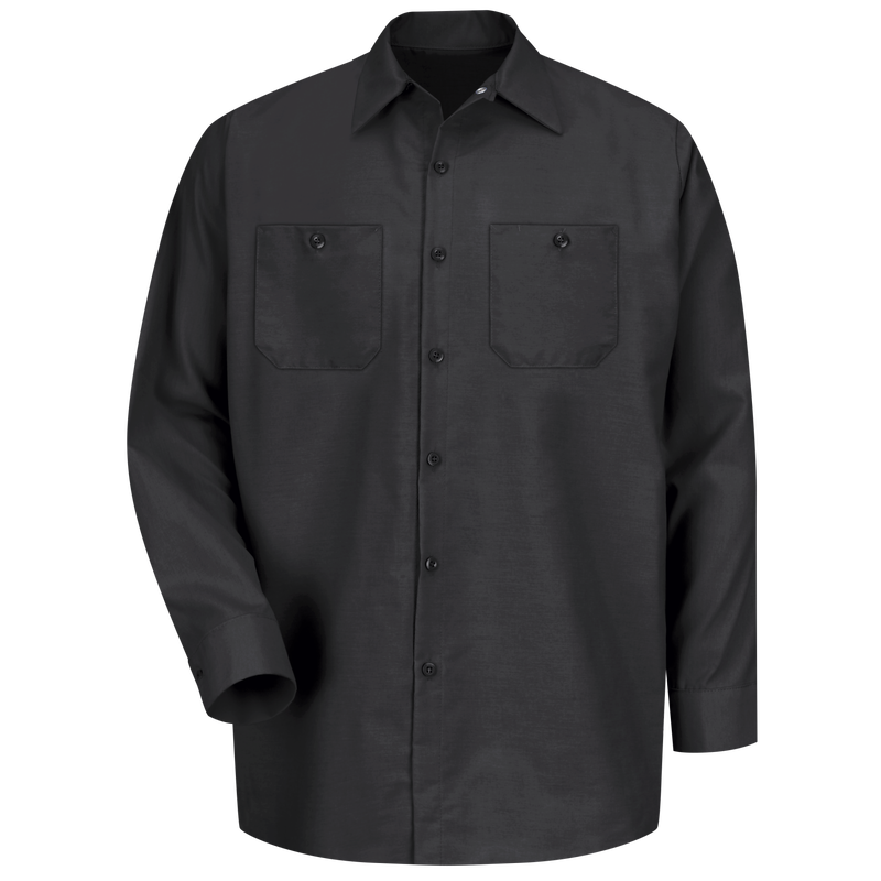 REDKAP Men's Long Sleeve Industrial Work Shirt