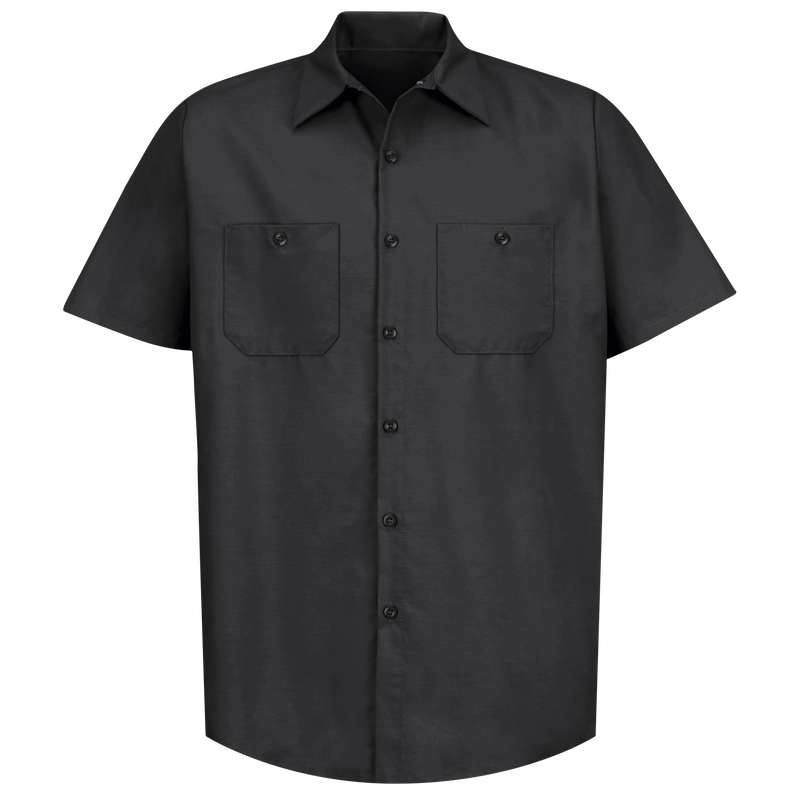 REDKAP Men's Short Sleeve Industrial Work Shirt