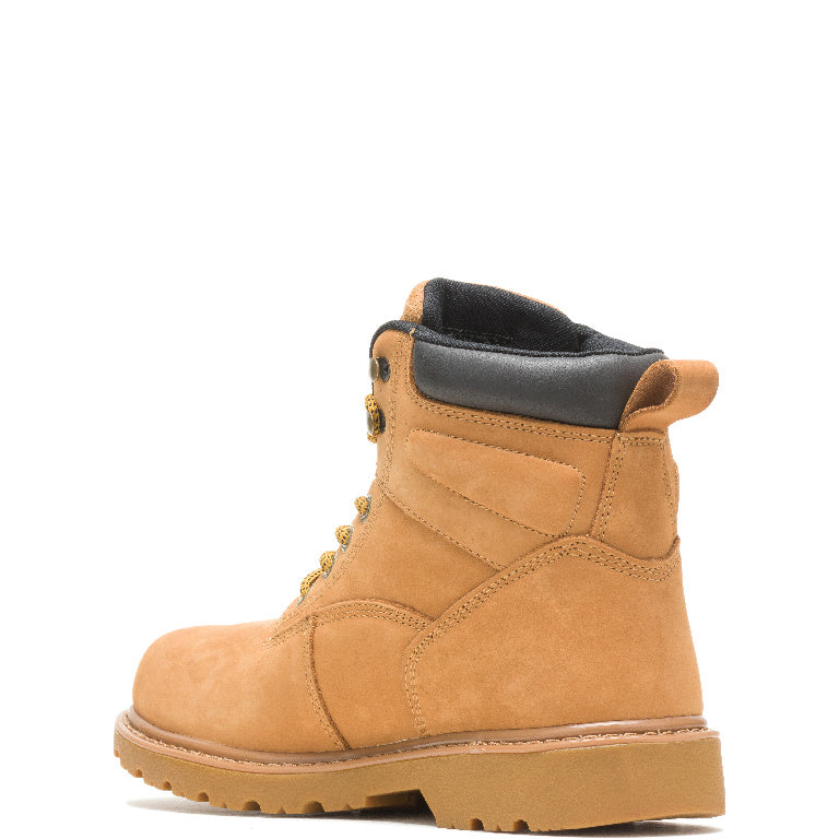 WOLVERINE MEN'S FLOORHAND WATERPROOF 6" WORK BOOT (WHEAT)