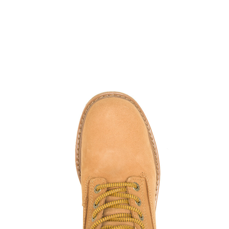 WOLVERINE MEN'S FLOORHAND WATERPROOF 6" WORK BOOT (WHEAT)