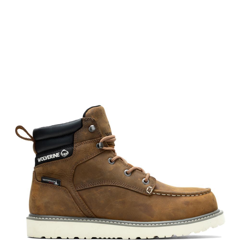 WOLVERINE MEN'S TRADE WEDGE BOOTS (SUDAN BROWN)
