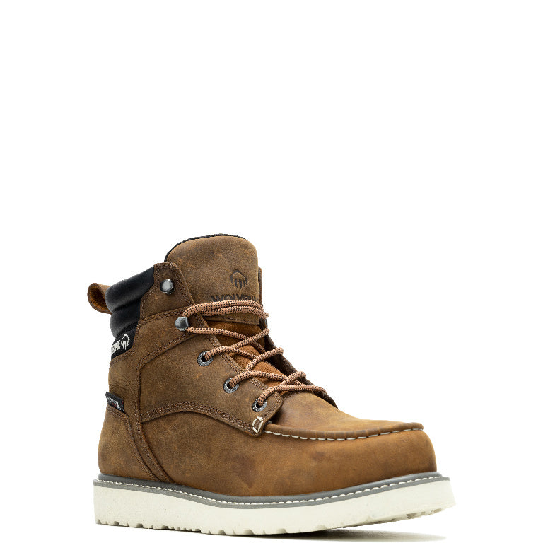 WOLVERINE MEN'S TRADE WEDGE BOOTS (SUDAN BROWN)
