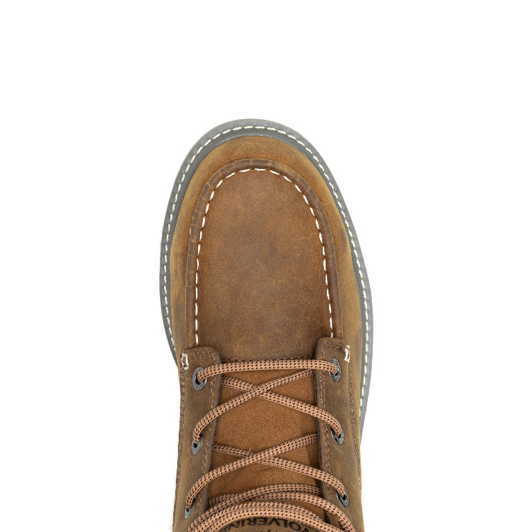 WOLVERINE MEN'S TRADE WEDGE BOOTS (SUDAN BROWN)