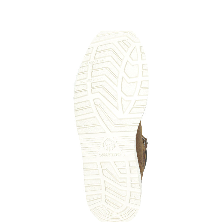 WOLVERINE MEN'S TRADE WEDGE WP/STEELTOE BOOTS (SUDAN BROWN)