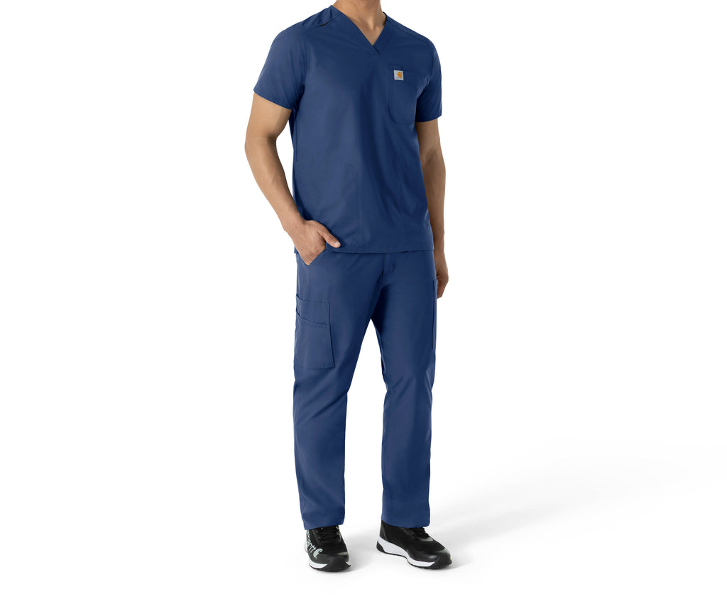 Carhartt Men's V-Neck Shirttail Scrub Top image 11