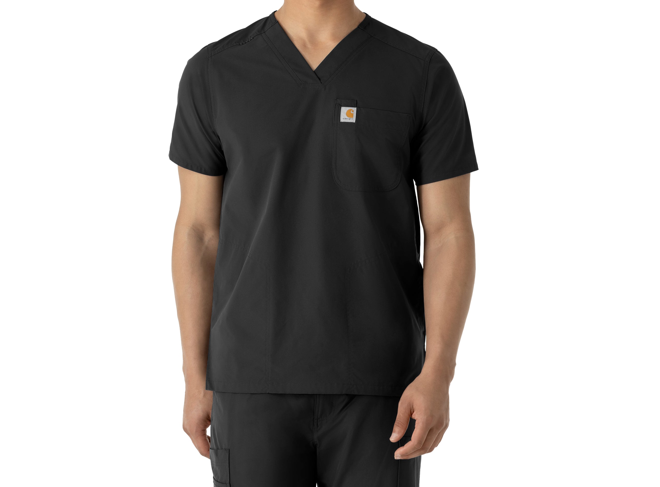 Carhartt Men's V-Neck Shirttail Scrub Top image 0