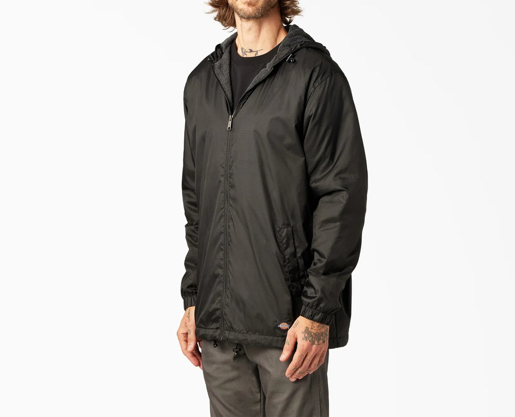 Dickies Fleece Lined Nylon Hooded Jacket image 2