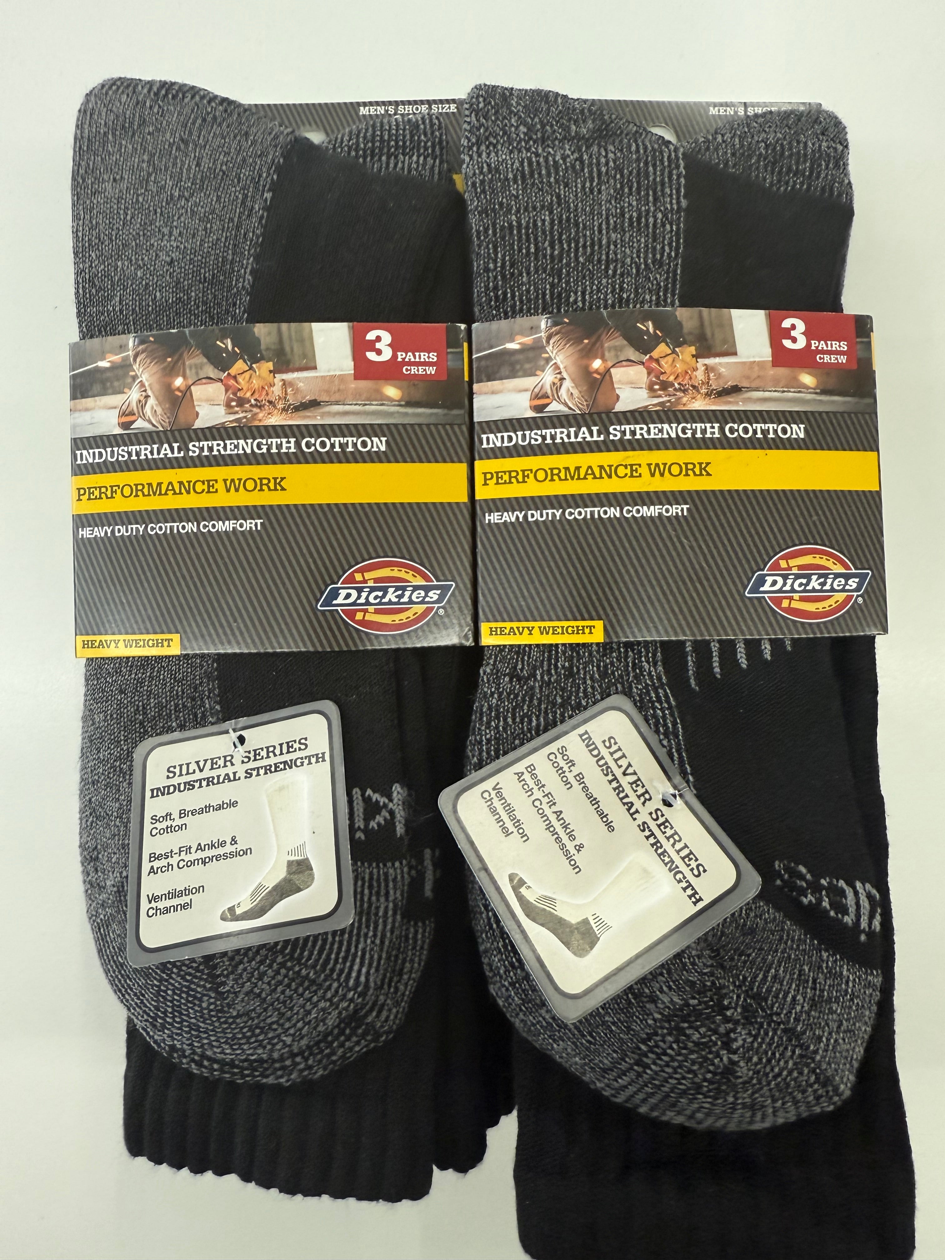 Dickies Men's Dri-Tech Boot Socks (6 PAIRS) image 1