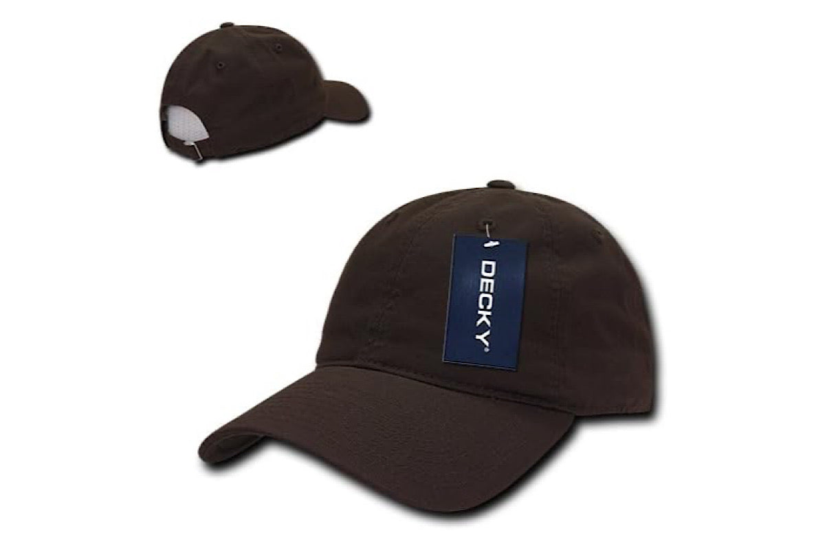 Decky Low Profile Relaxed Cotton Dad Hat image 2