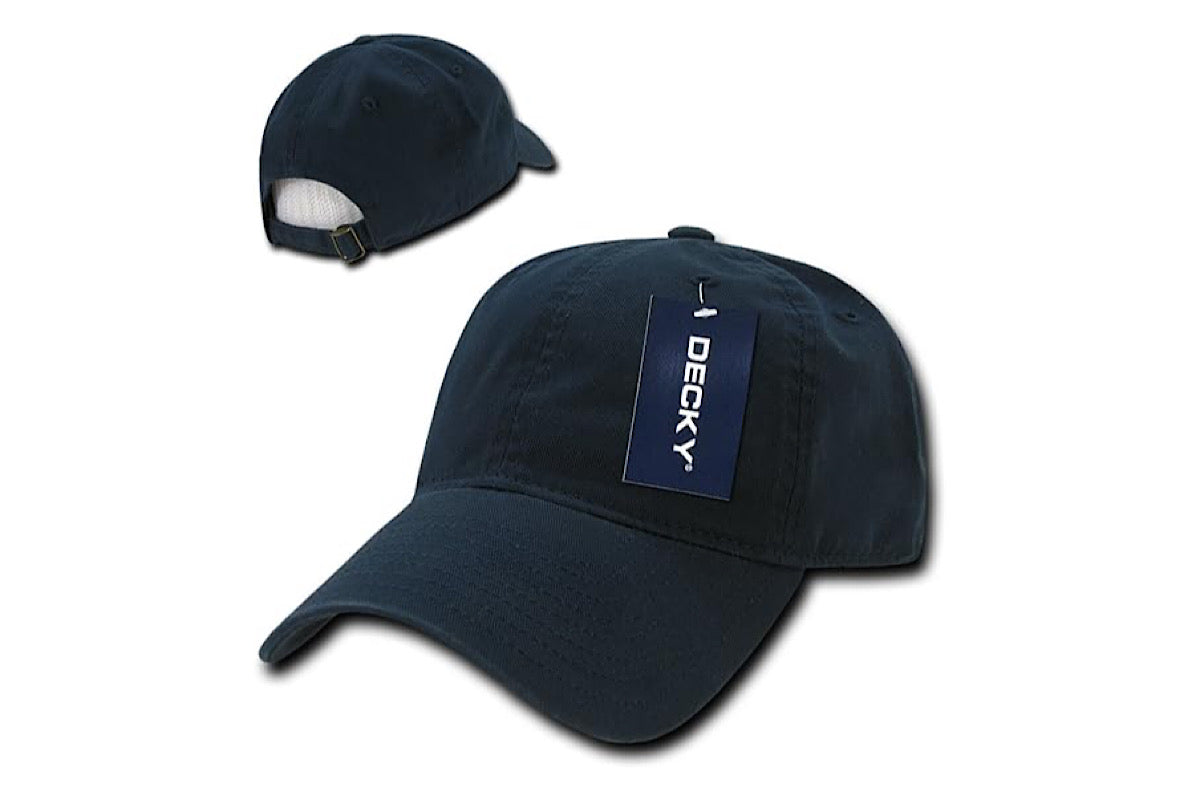 Decky Low Profile Relaxed Cotton Dad Hat image 1