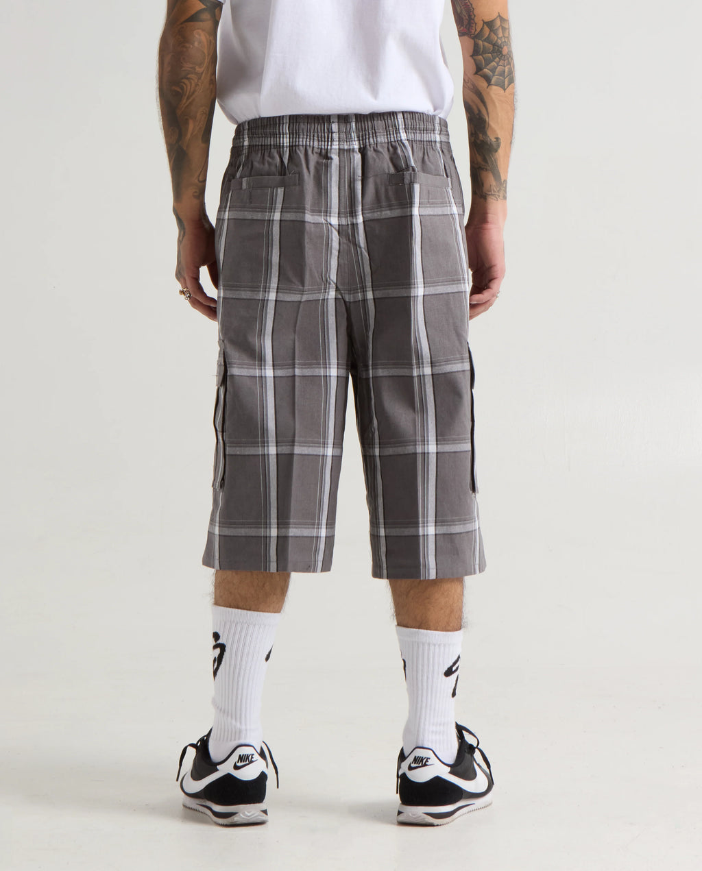 Shaka Wear Plaid Cargo Shorts image 7