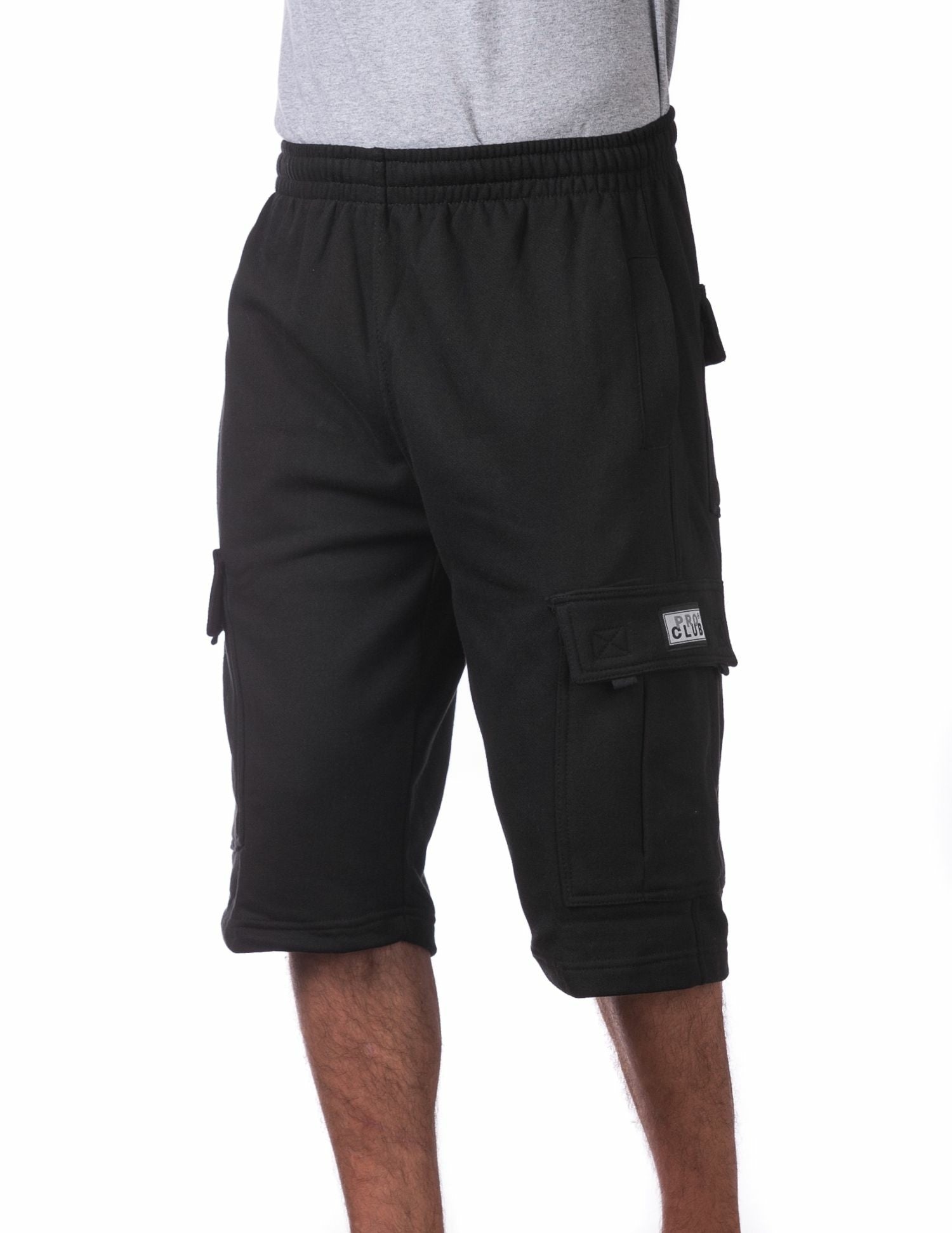 Pro Club Men's Fleece Cargo Shorts image 3