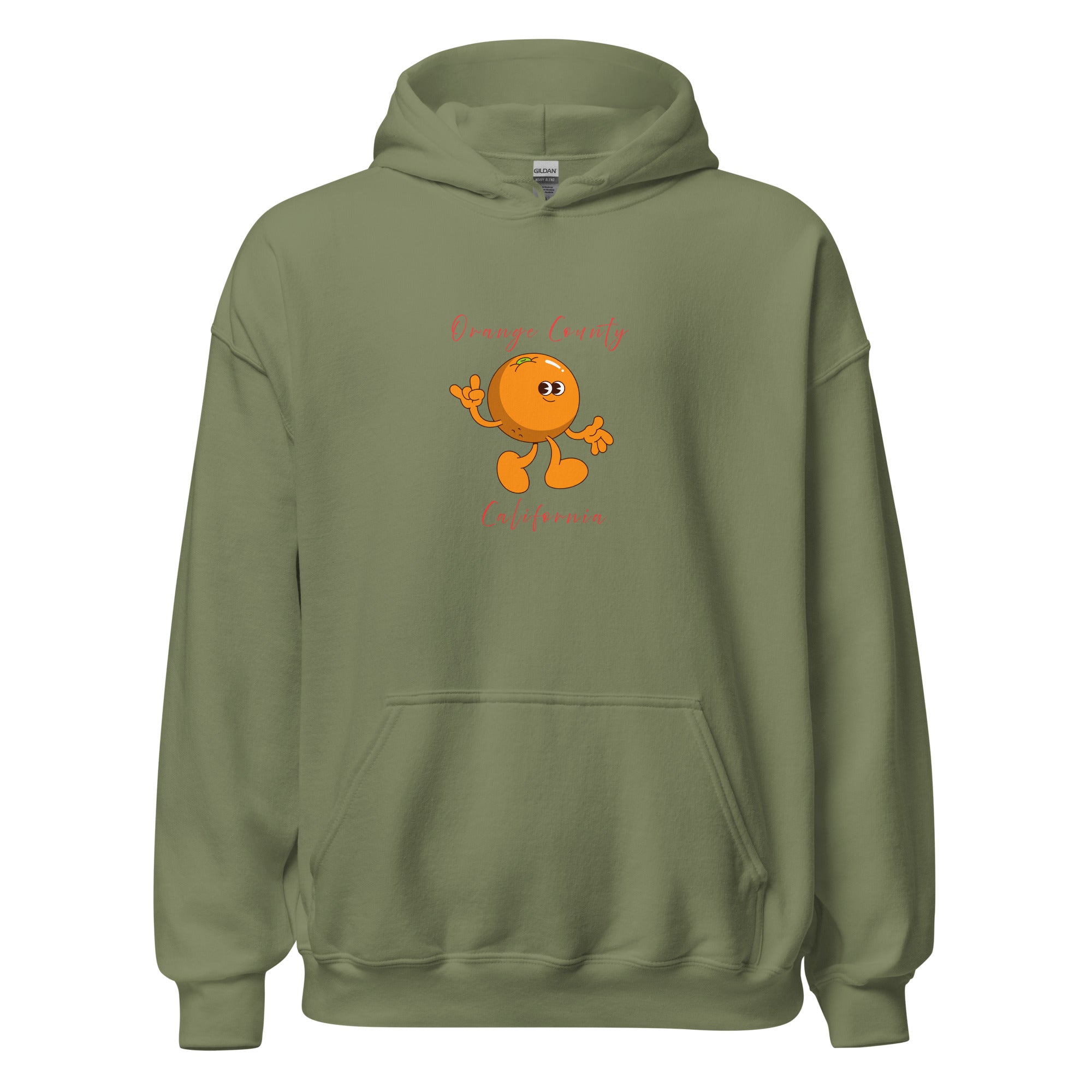 Women Orange County Hoodie image 10